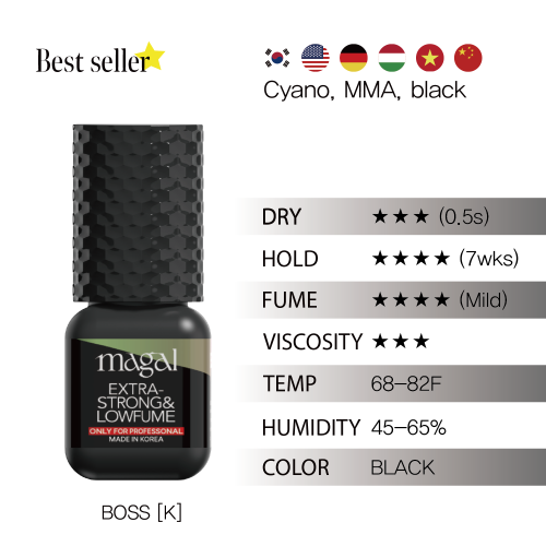 Dry time 0.5S, Less Fume, Toxicology test passed safe lash extension glue OEM/ODM available